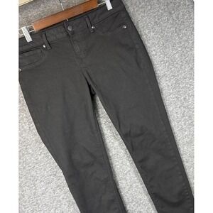 Miss Me Mid-Rise Super Skinny Black Jeans Womens Size 30 Stretch Preppy Travel